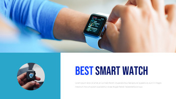 Wearables, Smartwatches PPT-Vorlagen für Geschäftspläne_05