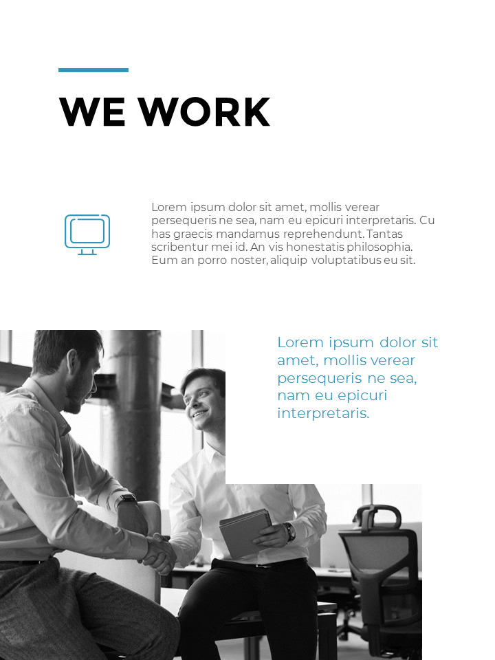 Clean Layout Business Project PPT PowerPoint