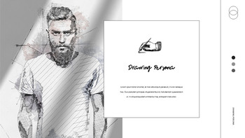 인물 그리기 슬라이드 템플릿_07