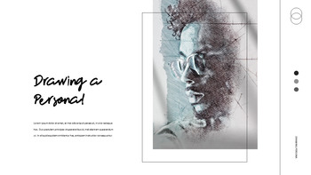 인물 그리기 슬라이드 템플릿_08