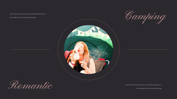 Romantic Car Camping PowerPoint Presentation Templates_06