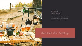 Romantic Car Camping PowerPoint Presentation Templates_07