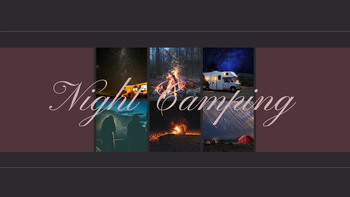 Romantic Car Camping PowerPoint Presentation Templates_11