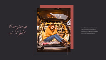 Romantic Car Camping PowerPoint Presentation Templates_14