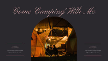 Romantic Car Camping PowerPoint Presentation Templates_26