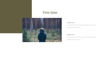 Alone Time Simple Slides Templates_20