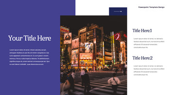 City Night Trip company profile ppt template_20