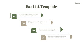 야외 캠핑 PPT 테마 슬라이드_34