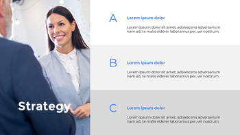 简单的商务演讲台 提案演示模板_10