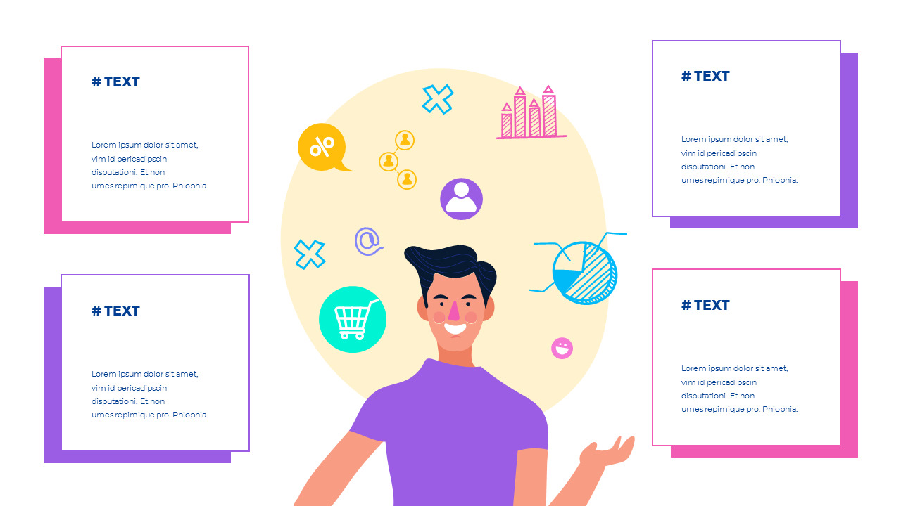 Mobile Social Media PowerPoint Template