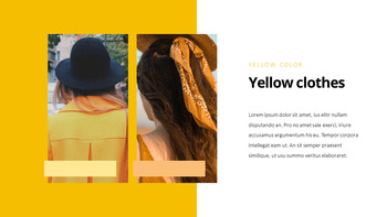 黄色のスペクトル PPTデザインテンプレート_15