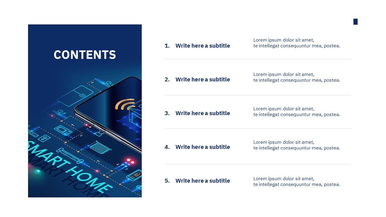Smart Home Iot Service Google Slides Themes & Templates