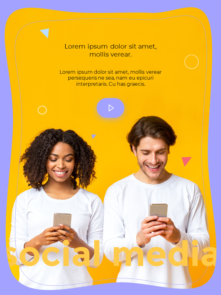 Communication Concept Simple Slides Design