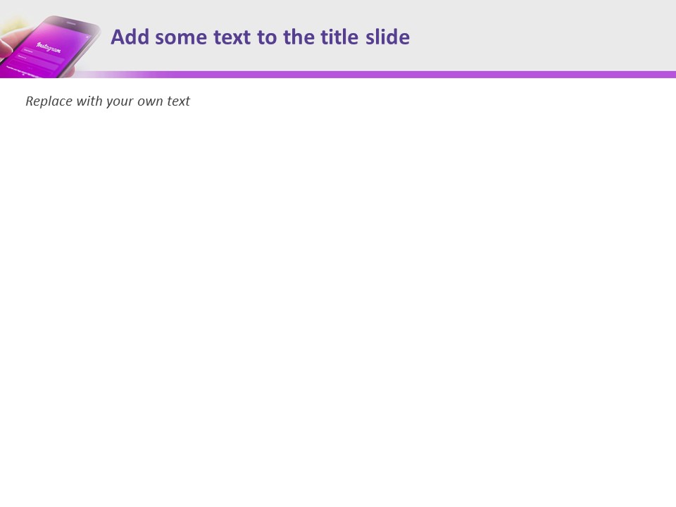 Free Ppt Template Instagram