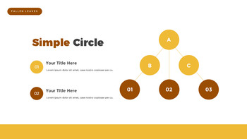 落ち葉 PowerPointのテンプレートマルチデザイン_29