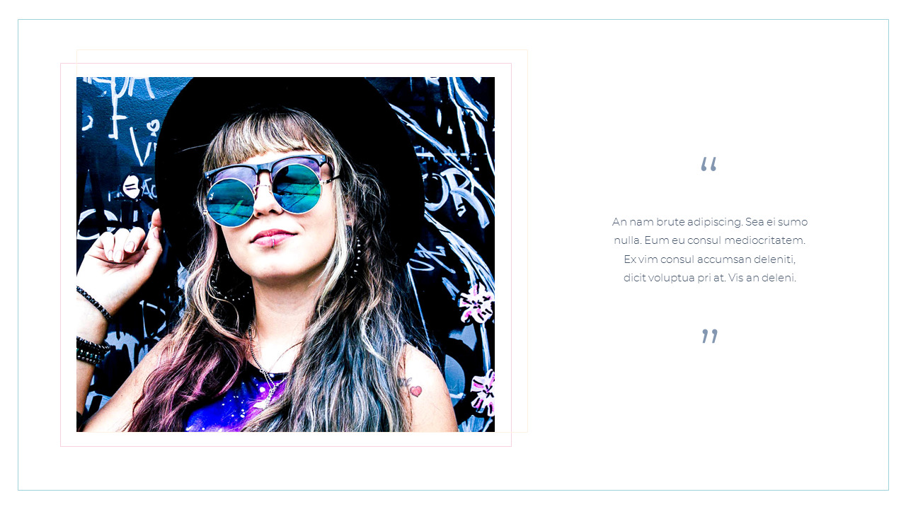 Eyewear Google Presentation TemplatesBusinessSlides