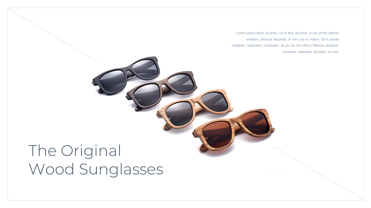 Eyewear Google Presentation TemplatesBusinessSlides