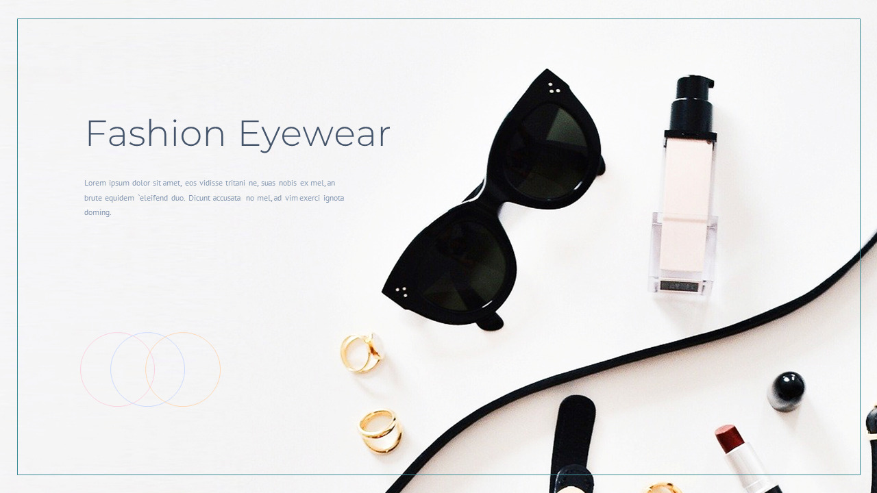 Eyewear Google Presentation TemplatesBusinessSlides