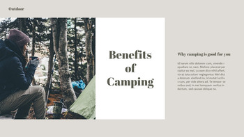 Outdoor Camping presentation slide design_19