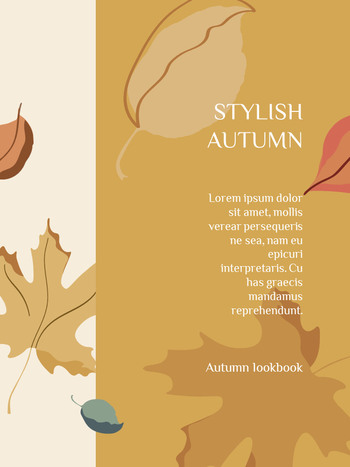 Stylish Autumn Business PPT_26