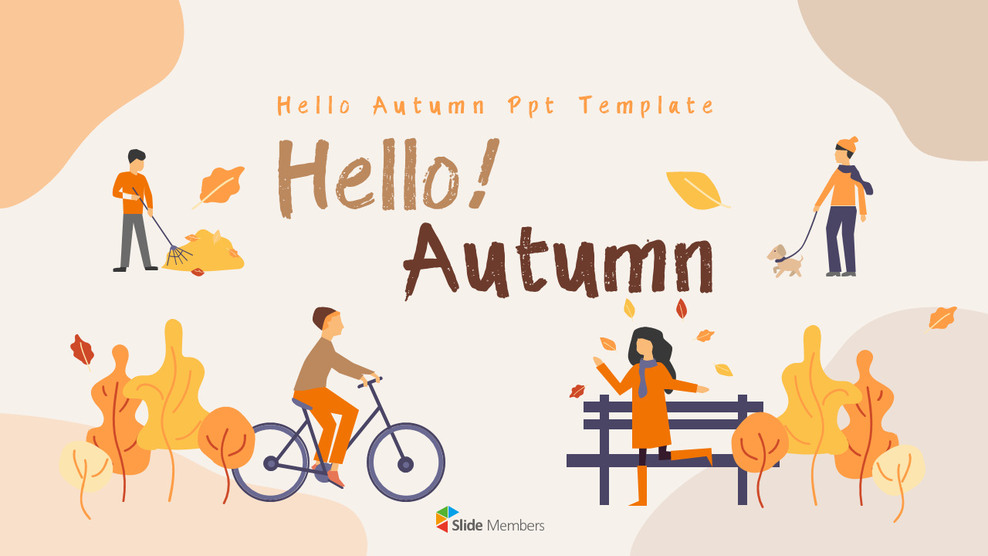 Hello Autumn Powerpoint Presentation_01