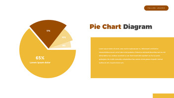 fallen leaves slide template_30