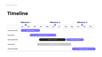 Simple Line Business Presentation professional presentation