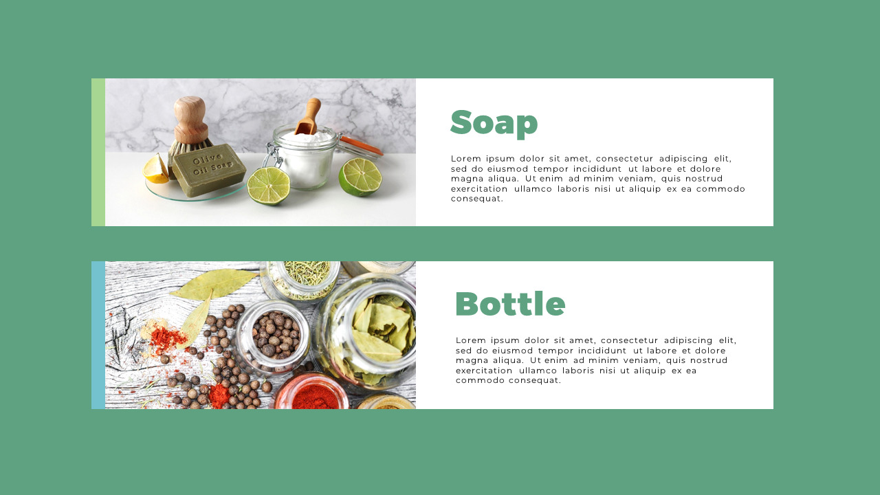 Zero waste PPT Templates Design