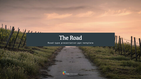 Road PPT Keynote|Lifestyle