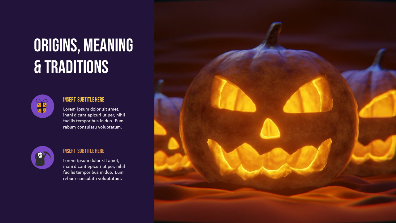 할로윈/핼로윈 (Halloween) 파워포인트 프레젠테이션 PPT_03
