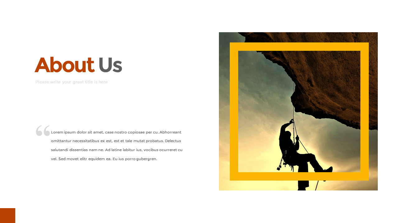 秋山 简单的演示文稿谷歌幻灯片模板_02