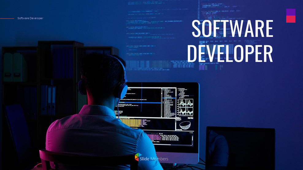 Software Developer Presentation Google Slides Templates