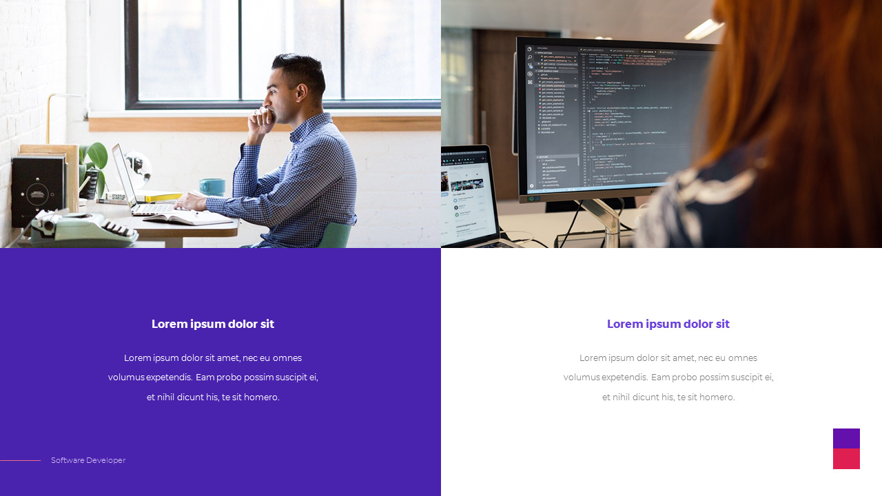 Software Developer Presentation Google Slides Templates