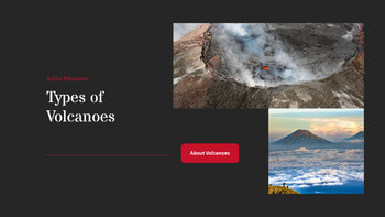 Volcano company profile ppt template_04