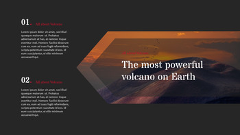 Volcano company profile ppt template_14