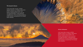 Volcano company profile ppt template_18