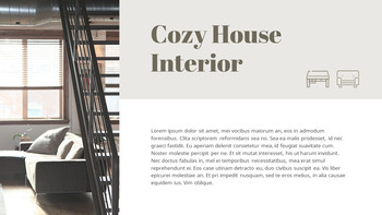 Maison confortable modèle de profil d\