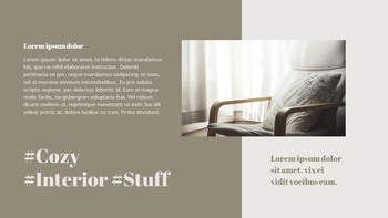 Maison confortable modèle de profil d\