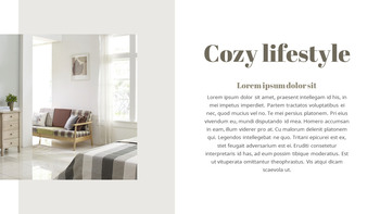 Maison confortable modèle de profil d\