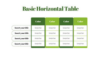 Spettro Verde Design dei diagrammi del modello di diapositivi di Google_30