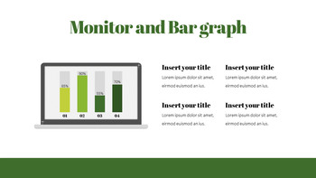 Grünes Spektrum Google Slides Template Diagrams Design_31