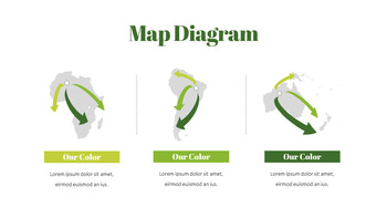 Grünes Spektrum Google Slides Template Diagrams Design_32