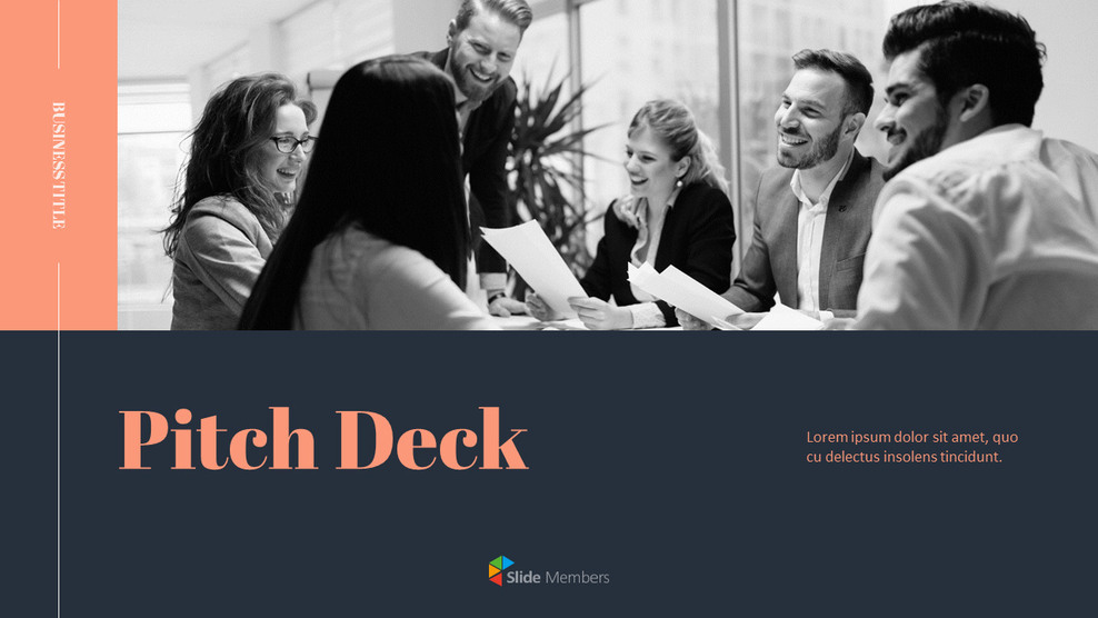 现代设计音高甲板 演示文稿PowerPoint模板设计_01