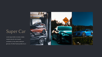 자동차 컨셉 (블랙) 파워포인트 프레젠테이션 PPT_04