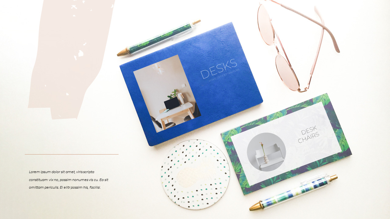 Desks Home Office Furniture Google Presentation Slides