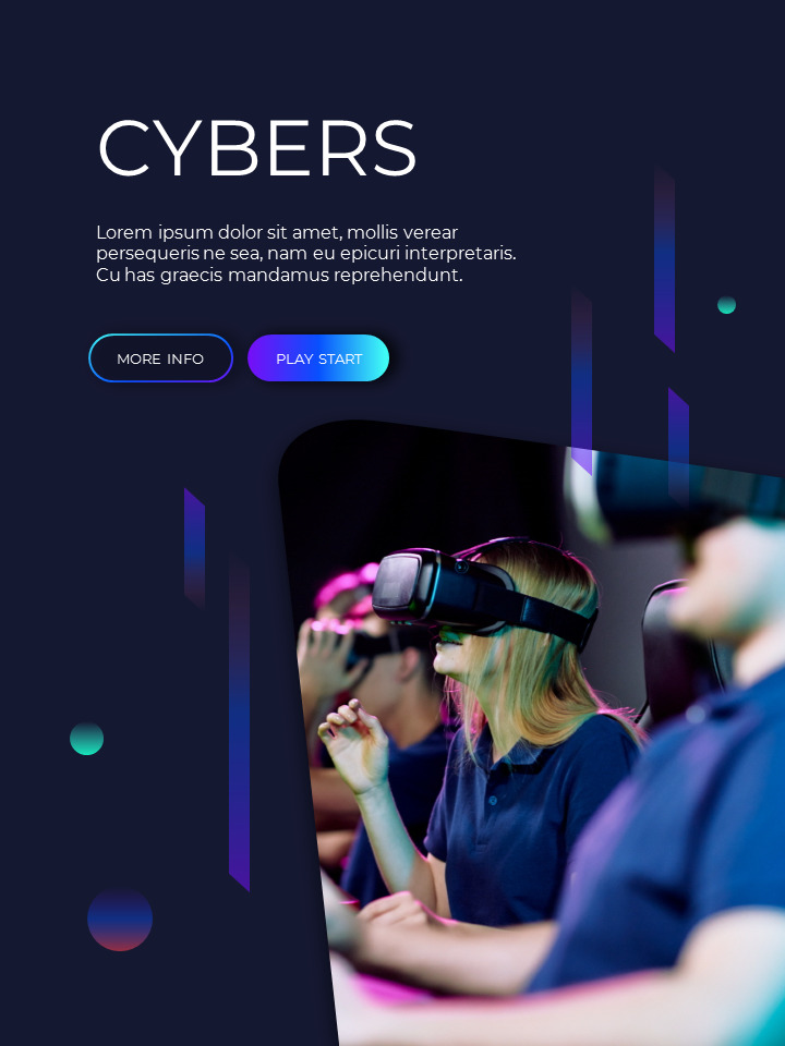 Reality in Metaverse powerpoint design free