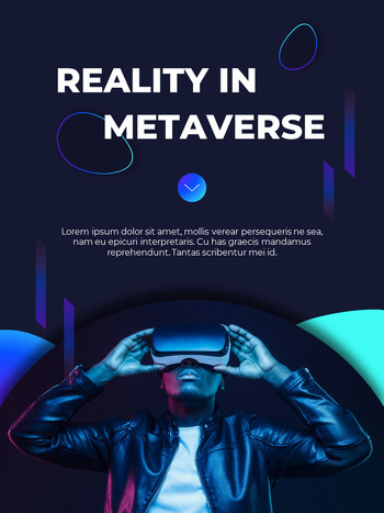 Reality in Metaverse powerpoint design free