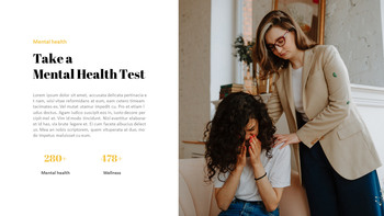 精神健康 PowerPoint模板_06