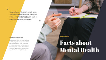 精神健康 PowerPoint模板_18