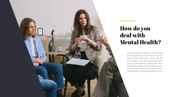 精神健康 PowerPoint模板_19